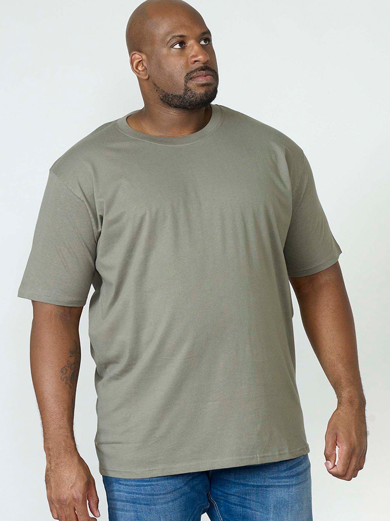 D555 Flyers Premium Weight T-shirt, Khaki, Size 7Xl, Men