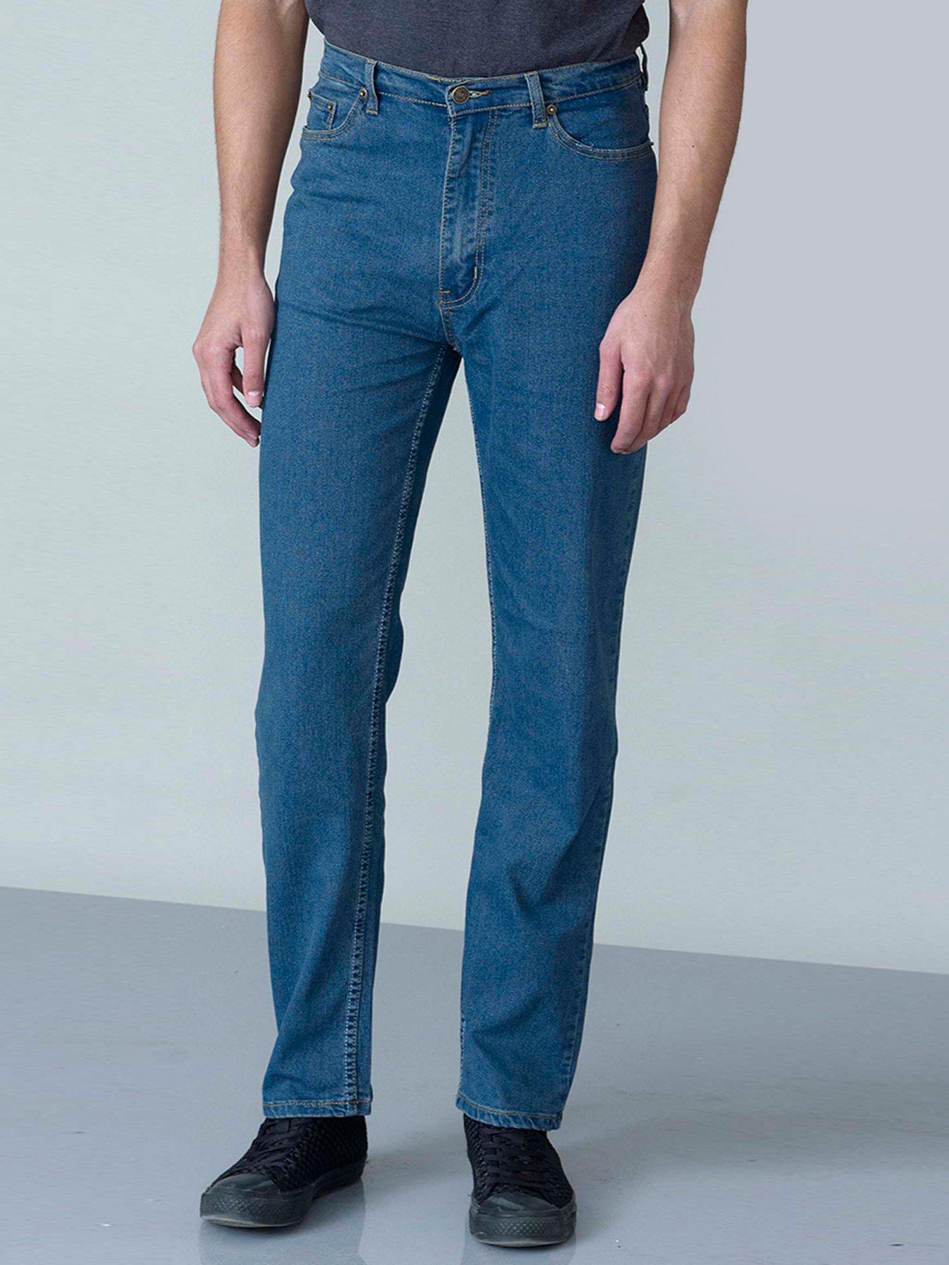 Image 1 of 3 of D555 Rockford Carlos Comfort Fit Stretch Jeans Blue