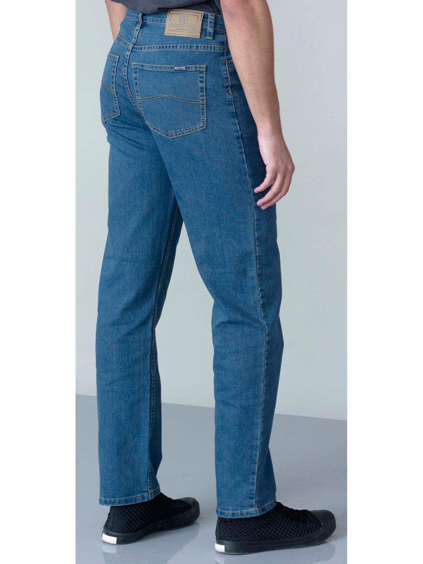 Image 2 of 3 of D555 Rockford Carlos Comfort Fit Stretch Jeans Blue