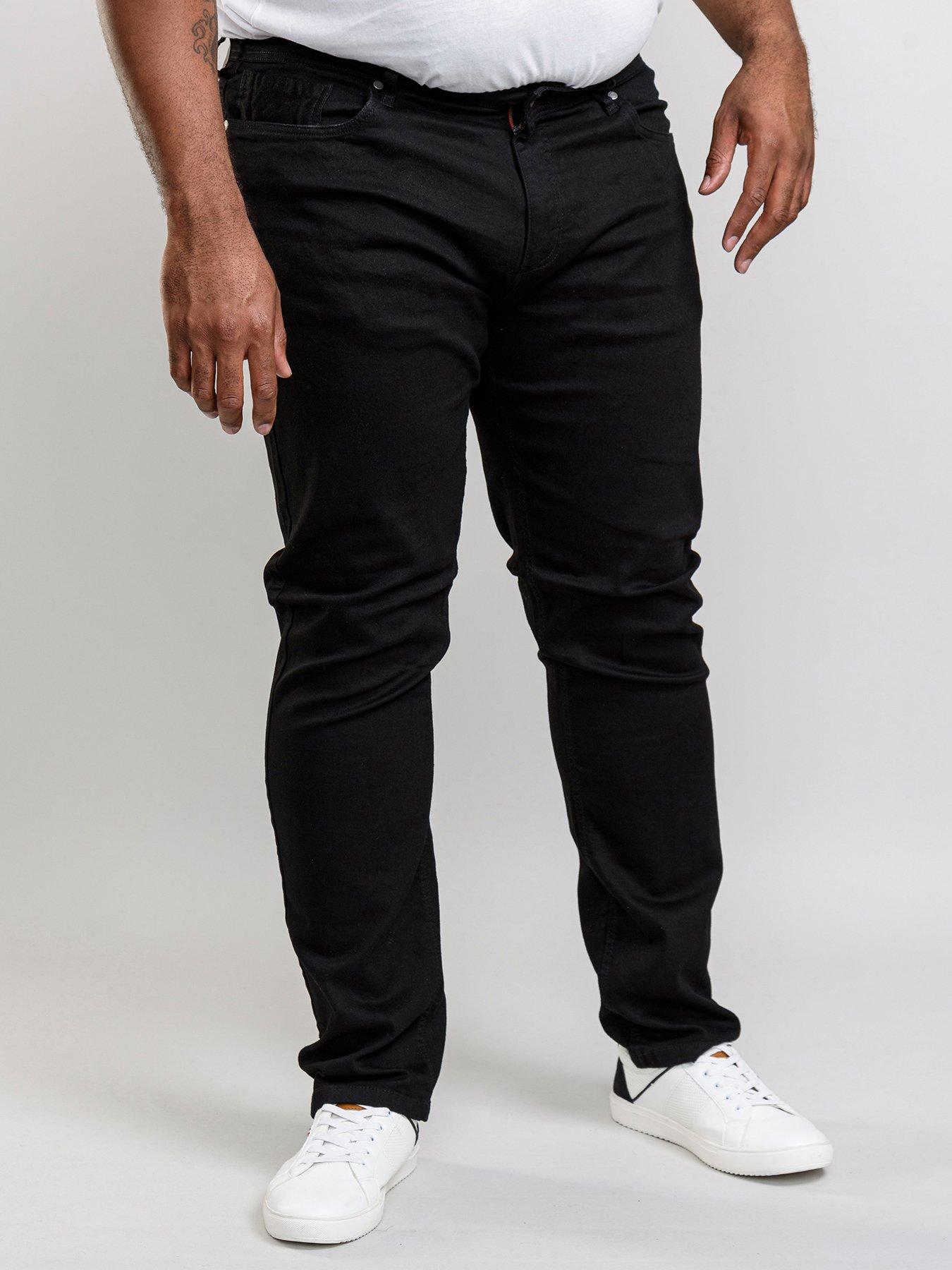 Mens big and tall tapered clearance jeans