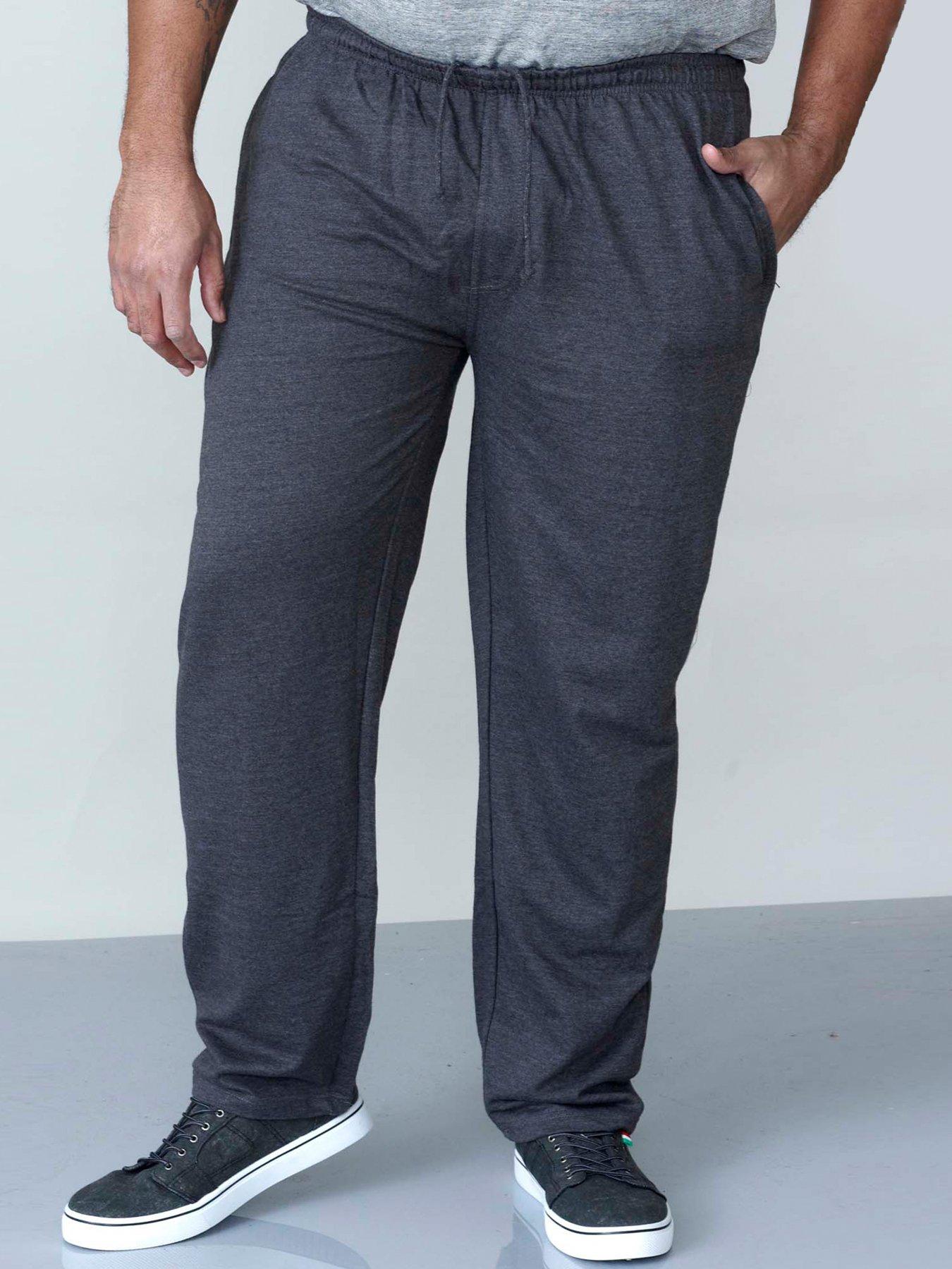 D555 Rory Jogger, Grey Melange, Size 8Xl, Men