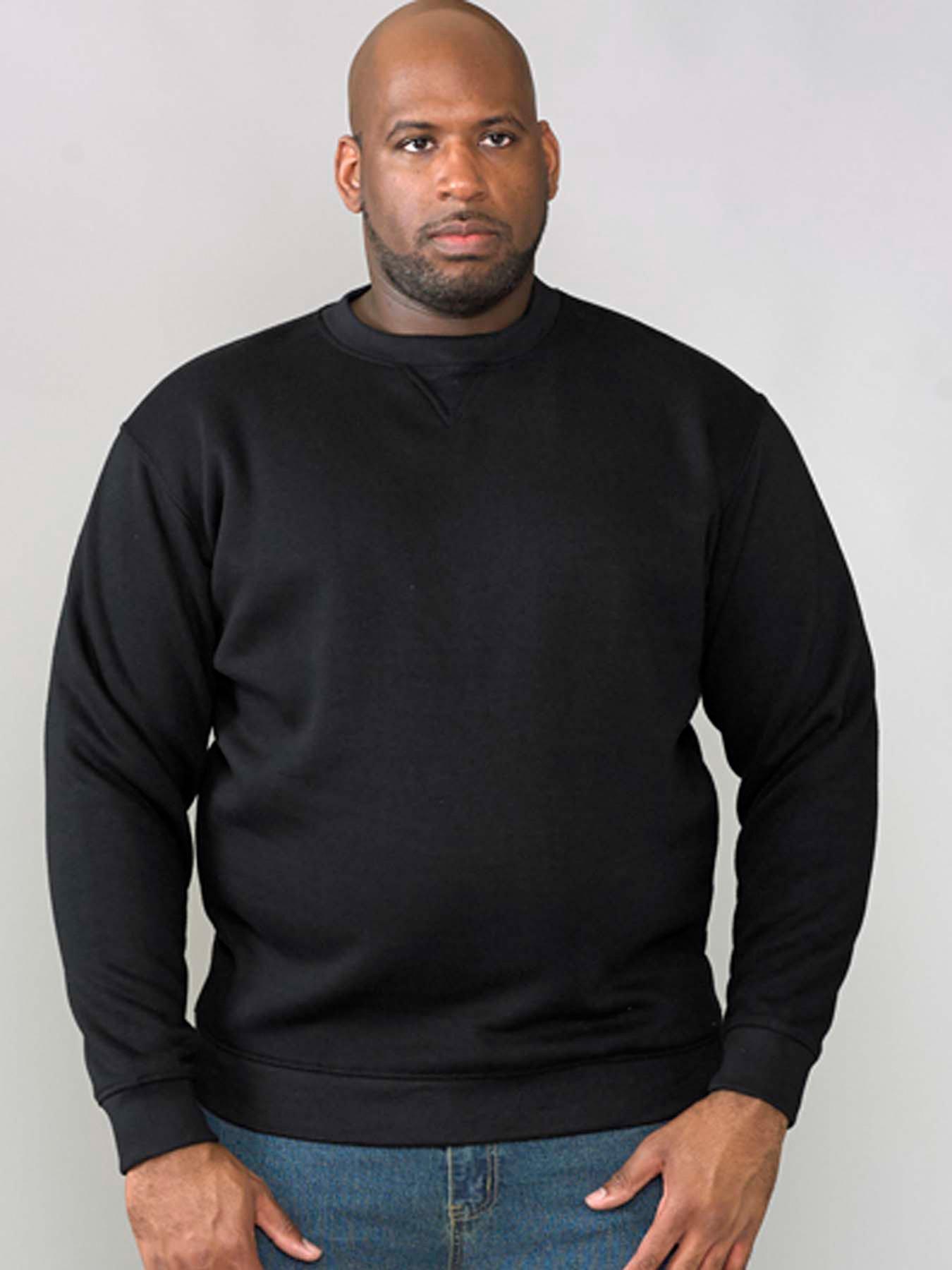undefined Sweat-Rockford Crew Neck Sweatshirt - Black