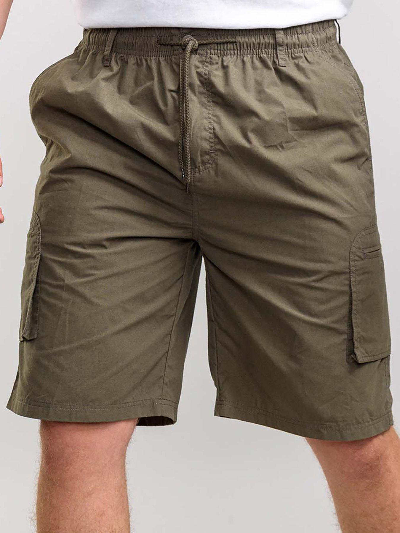 D555 Nick Cargo Short, Khaki, Size 2Xl, Men