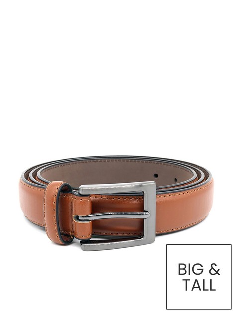 d555-anthony-square-buckle-edge-stitched-belt