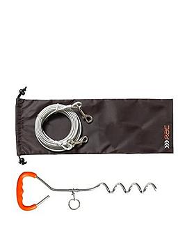 Product photograph of Rac Dog Tie-out Kit from very.co.uk
