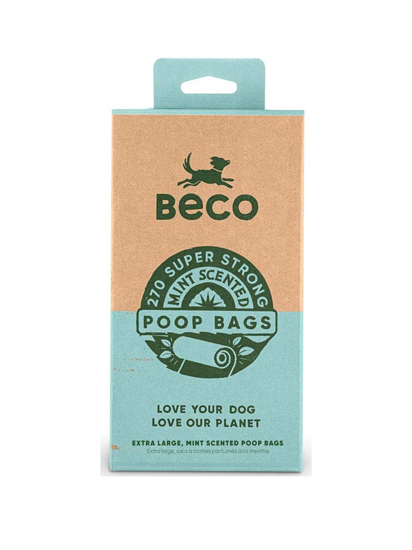 Product photograph of Beco Bags Mint Scented 270 Value Poop Bags 18x15 from very.co.uk