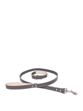 Product photograph of Banbury Co Banbury Amp Co Luxury Dog Collar And Lead Set from very.co.uk