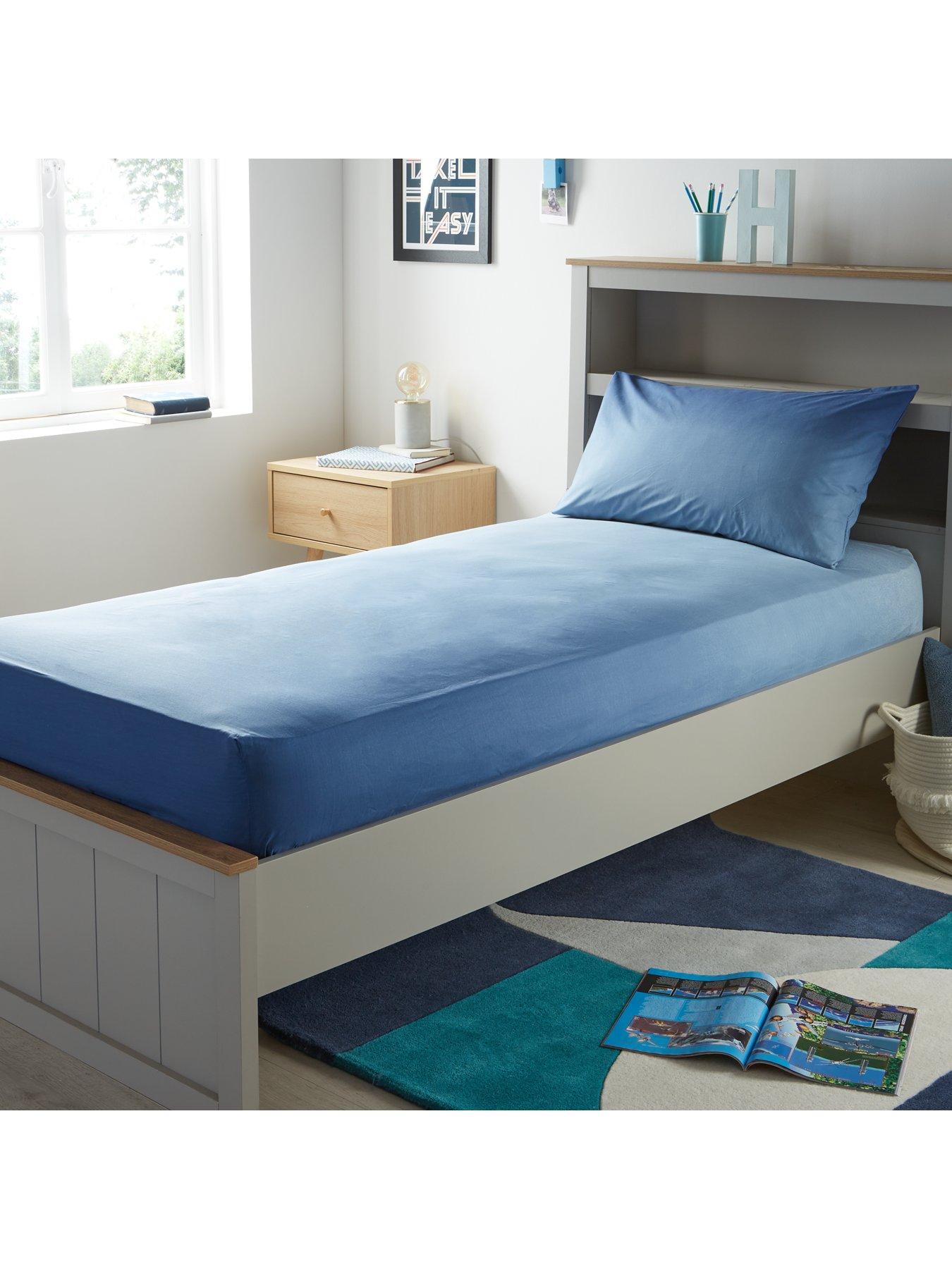 Product photograph of Blue Ombre Fitted Sheet from very.co.uk