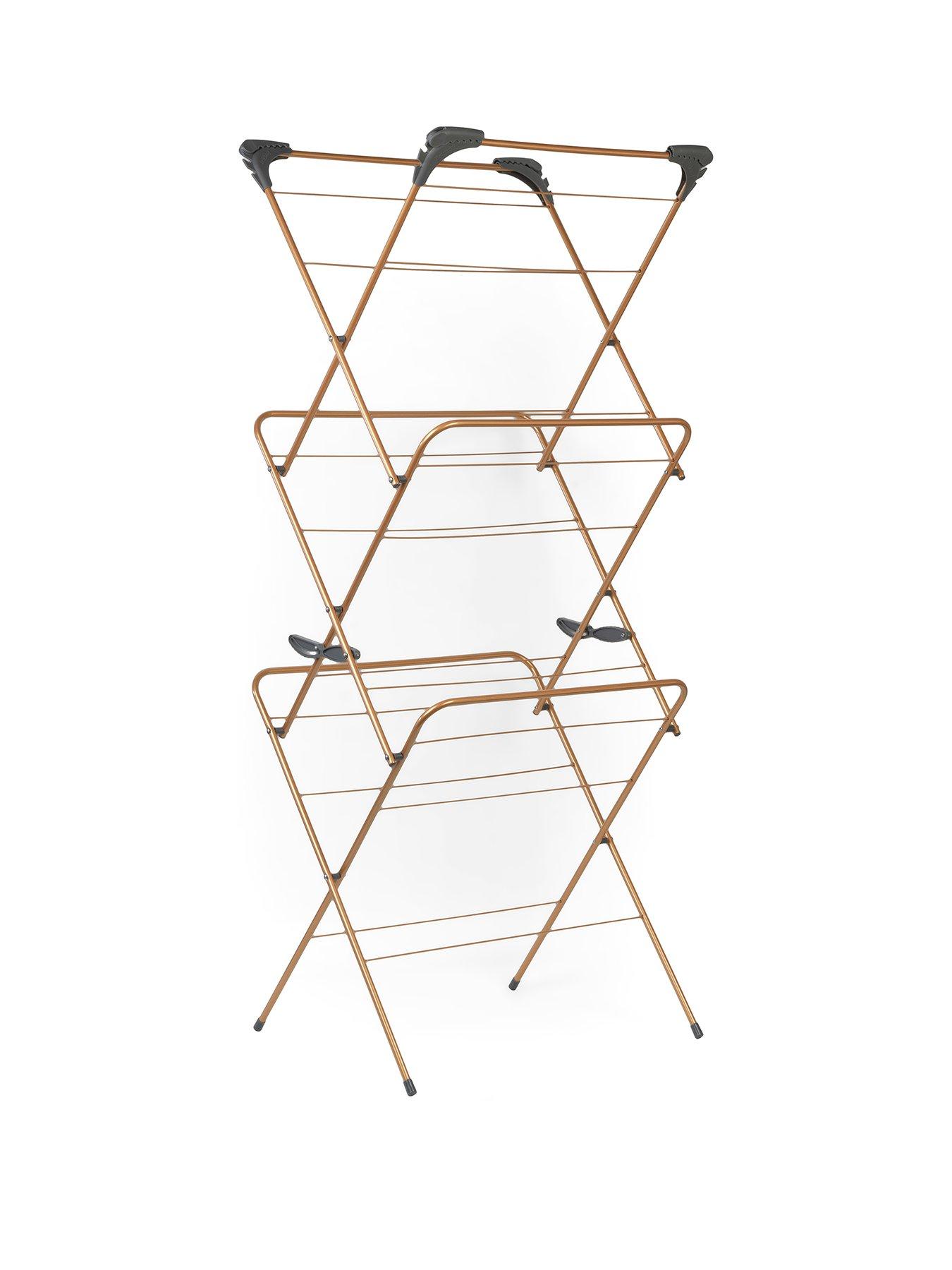 Product photograph of Beldray 150 Years Special Edition Three Tier Elegant Clothes Airer Rack from very.co.uk