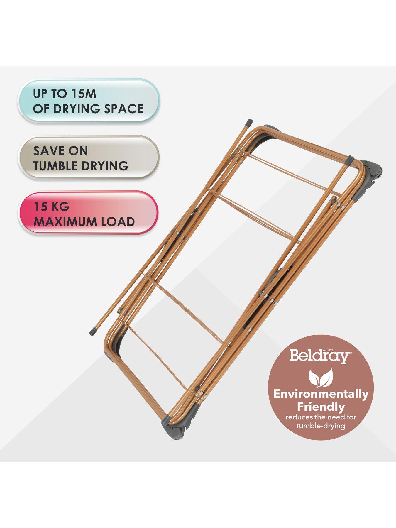 Image 4 of 6 of Beldray 150 Years Special Edition Three Tier Elegant Clothes Airer Rack