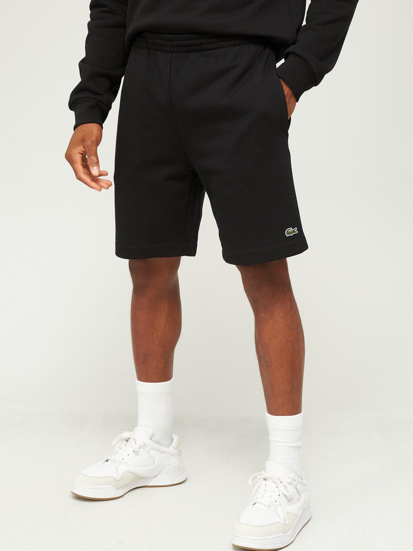 Lacoste Fleece Jersey Shorts - Black