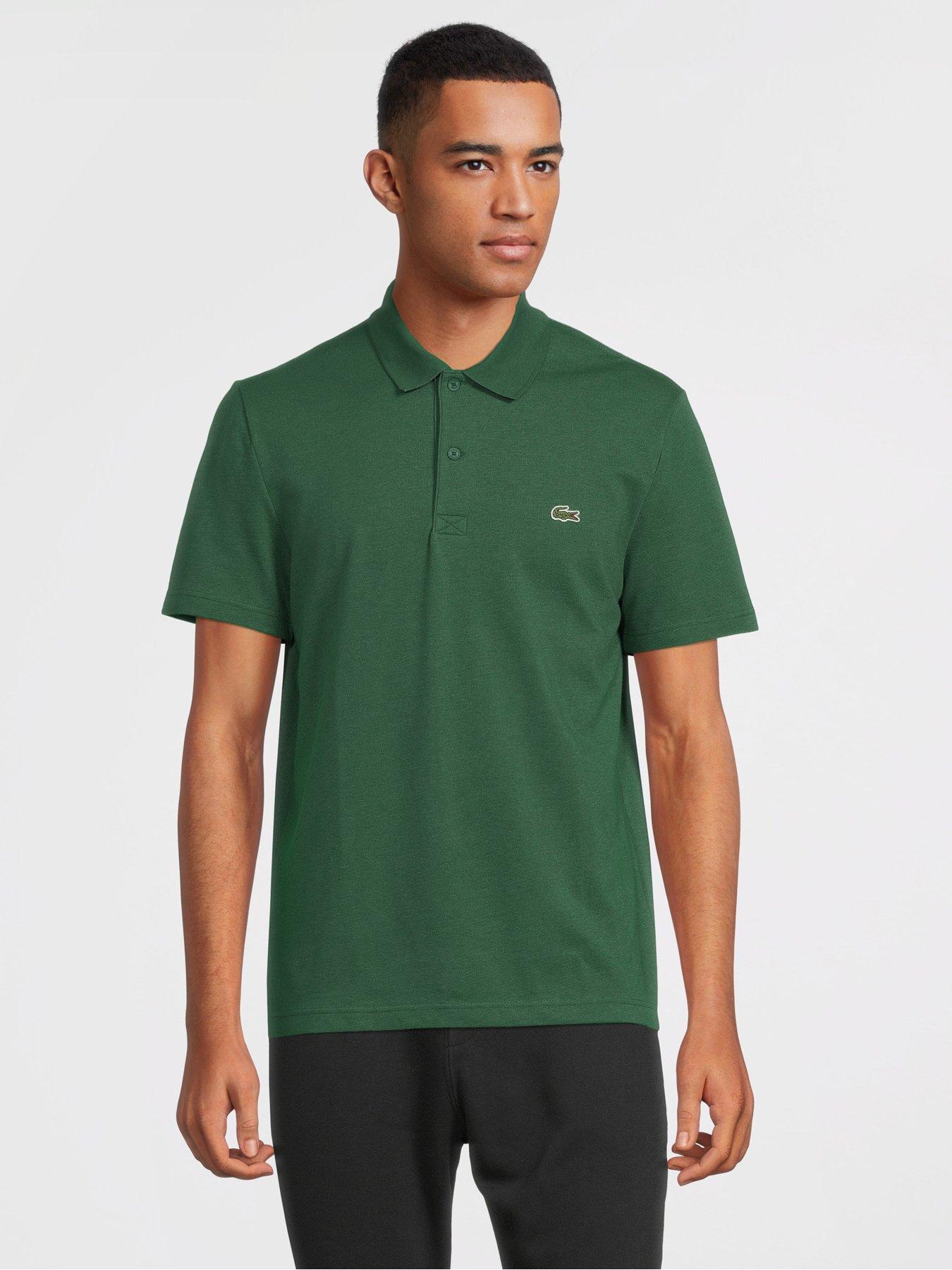 Khaki green hotsell lacoste polo