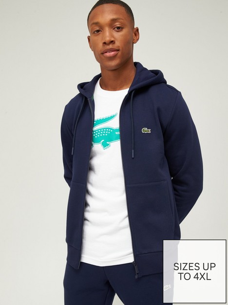 lacoste-logo-zip-thru-hoodie-navy