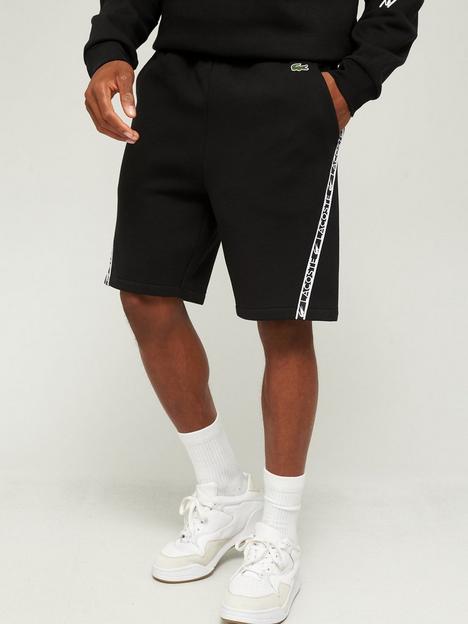 lacoste-lacoste-taping-jersey-shorts-black