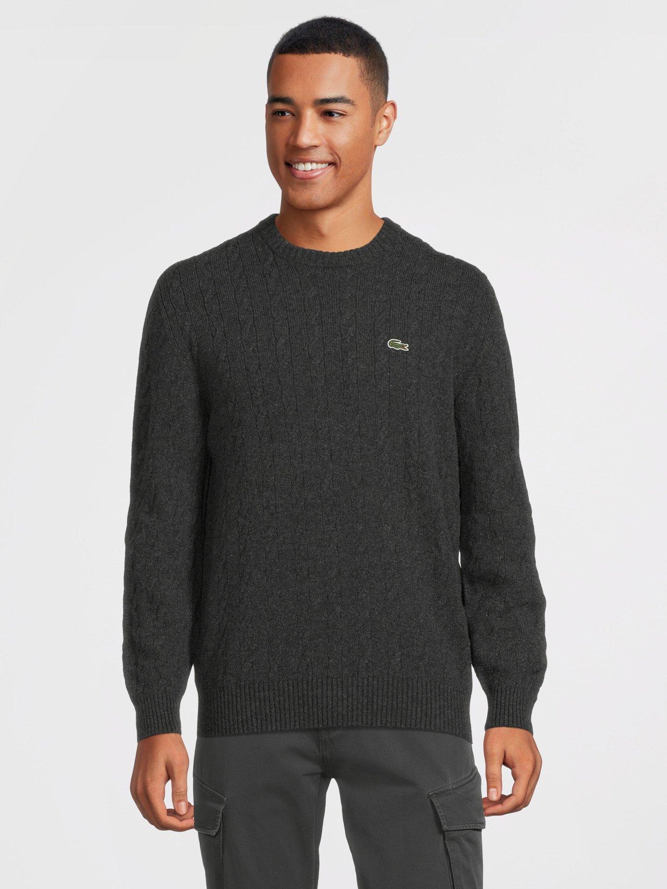 lacoste men's wool jumper