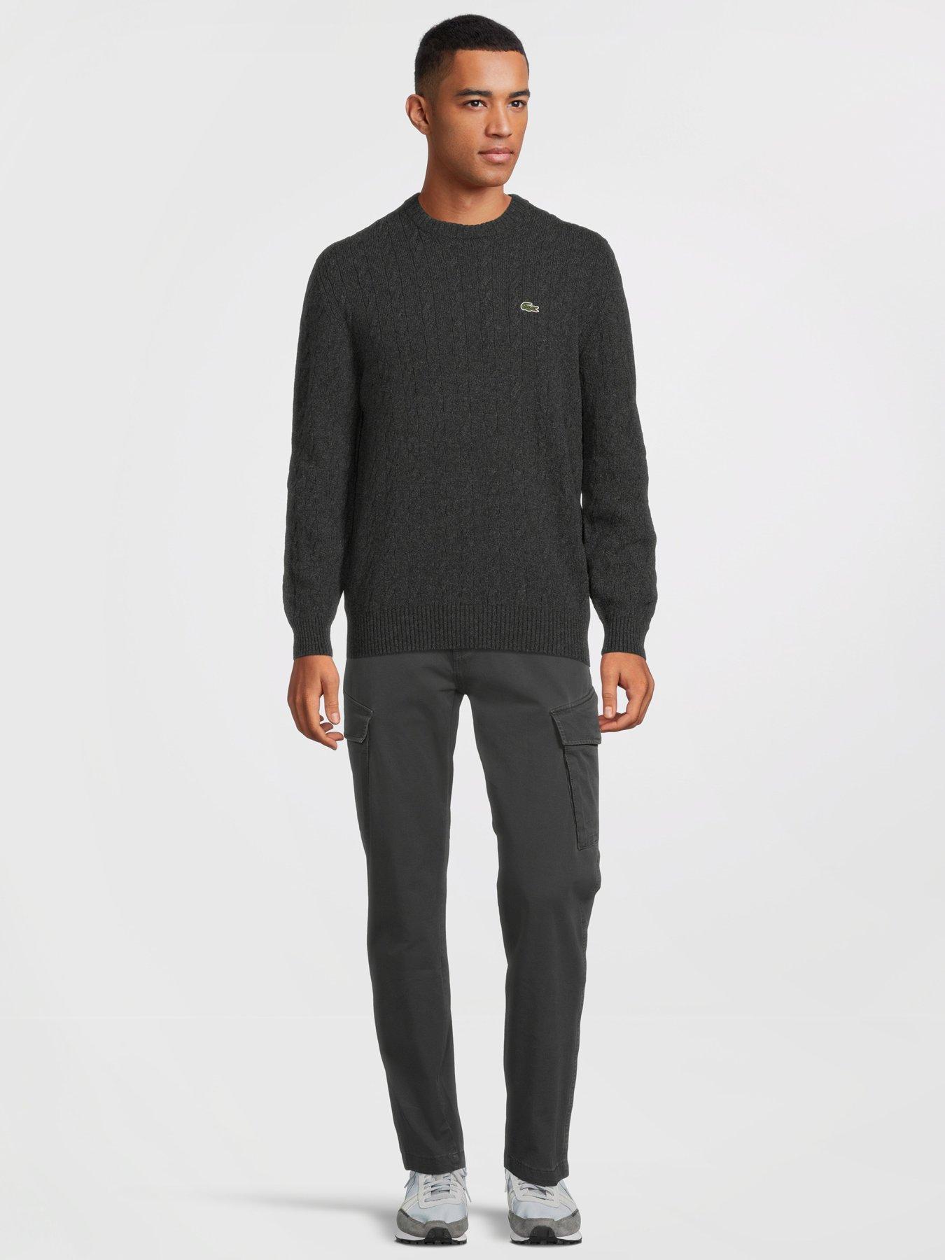 Lacoste top grey jumper