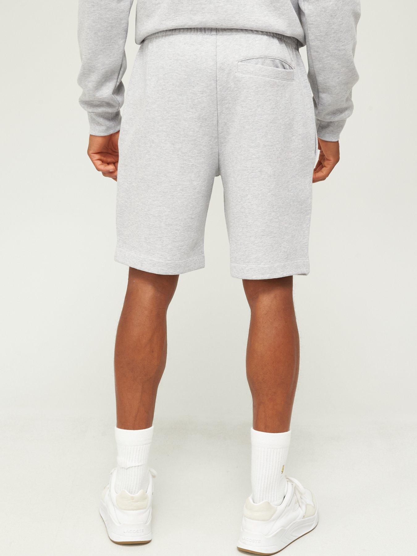 Women's Athletic Essential Waffle Shorts in Grey Marl