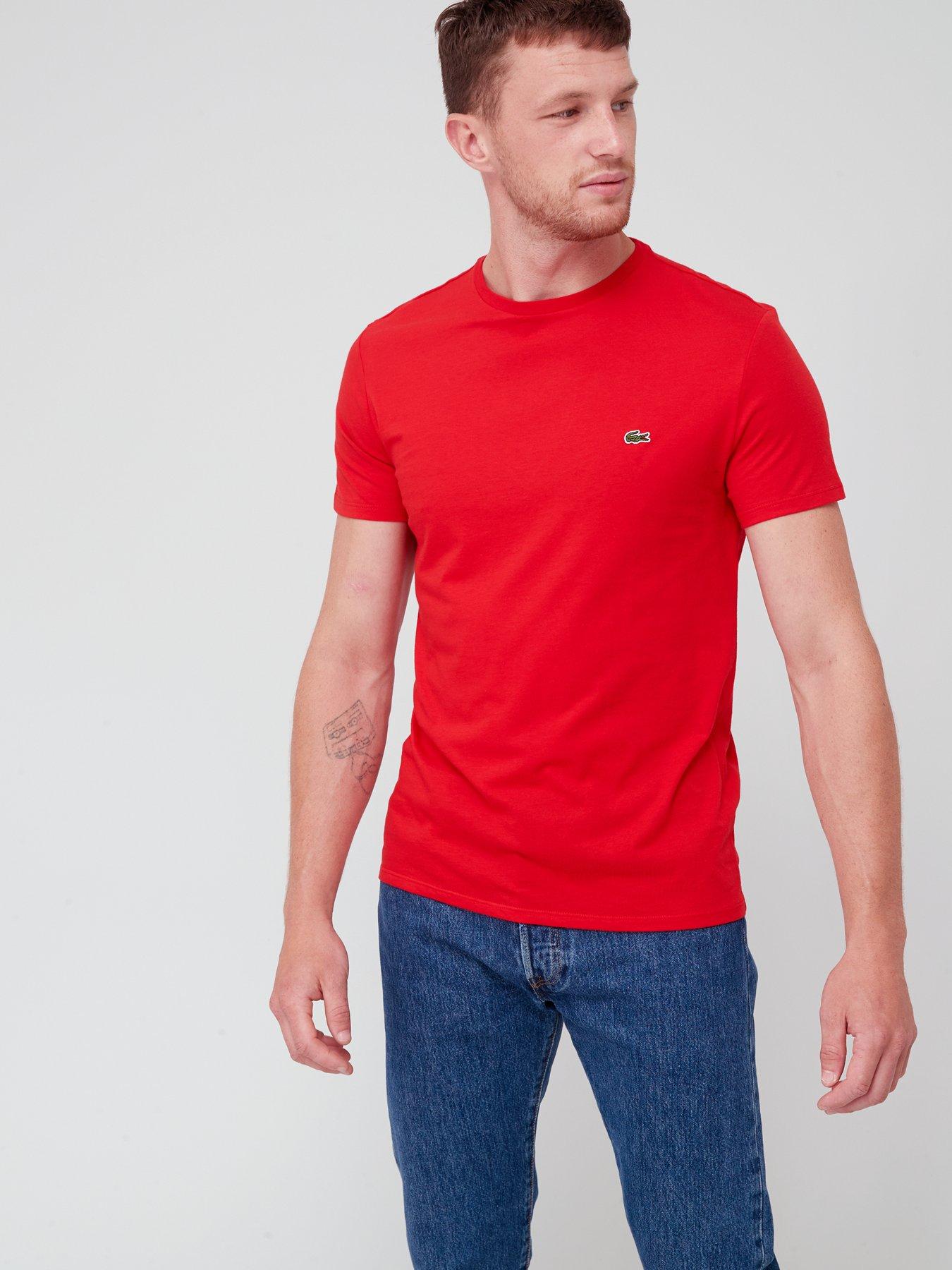 Lacoste material cheap t shirt