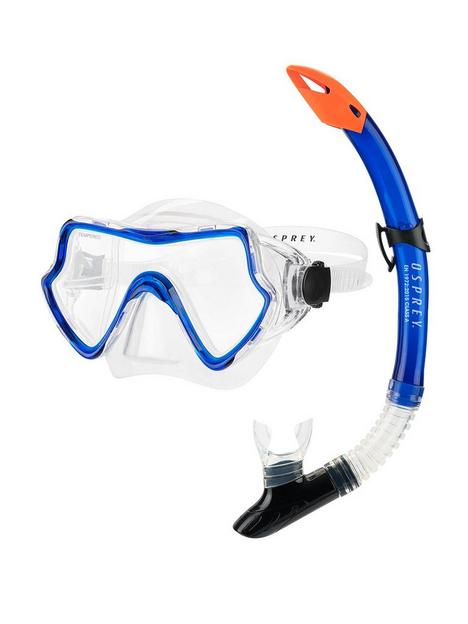 osprey-adult-single-lens-mask-and-snorkel-set-blue