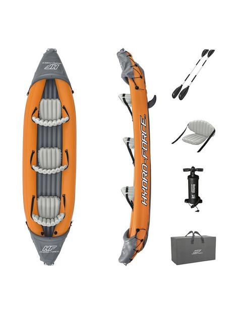 hydro-force-rapid-x3-inflatable-three-person-kayak-set