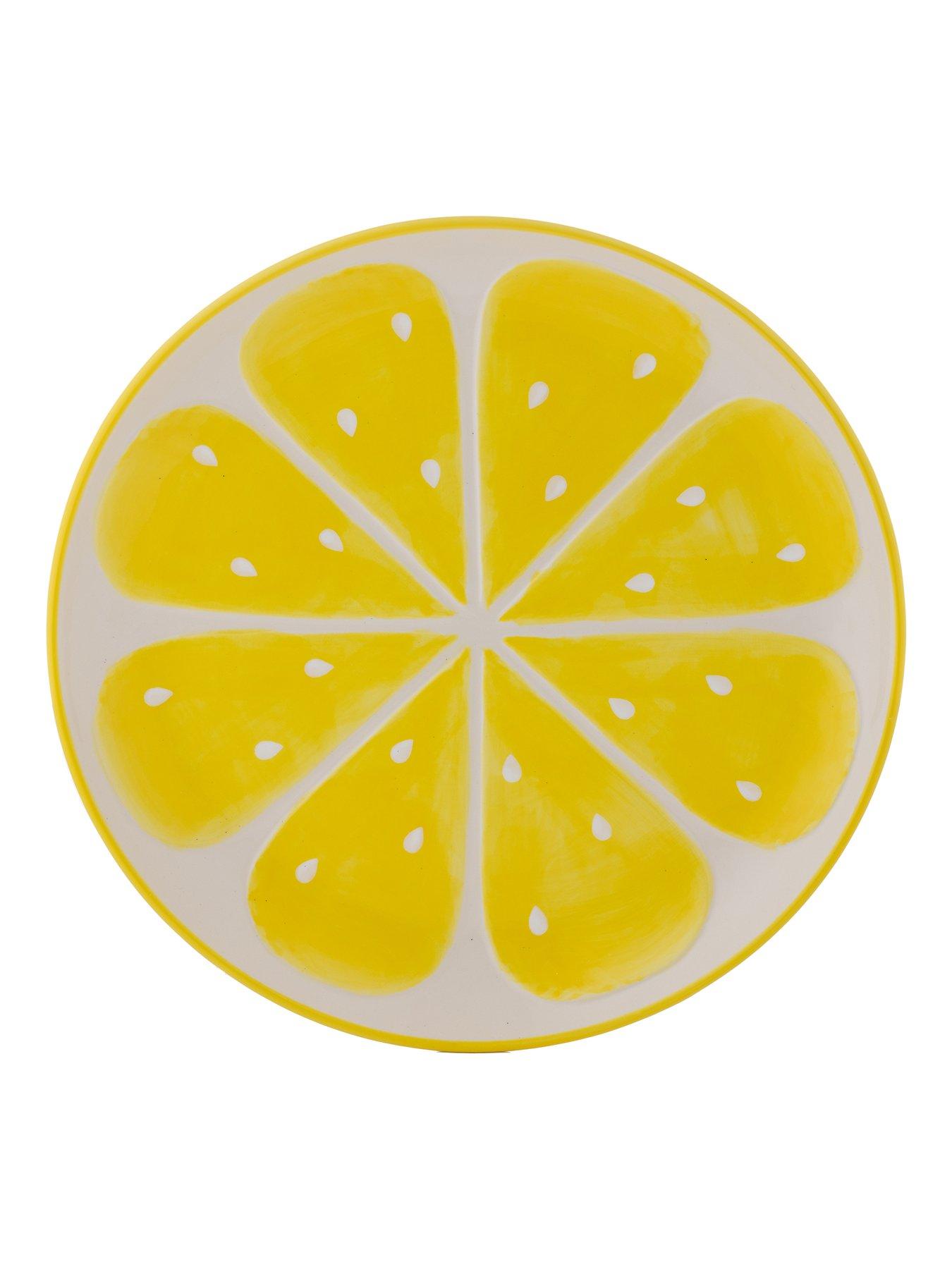 Typhoon World Foods Round Lemon Platter | very.co.uk
