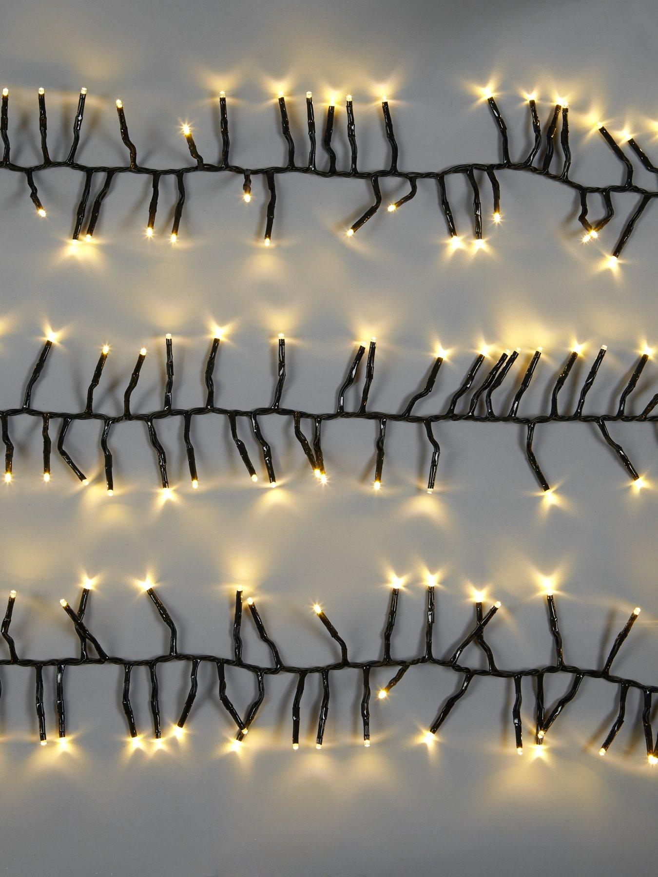 Festive Set of 1000 Multifunction Warm White Sparkle Indoor/Outdoor
