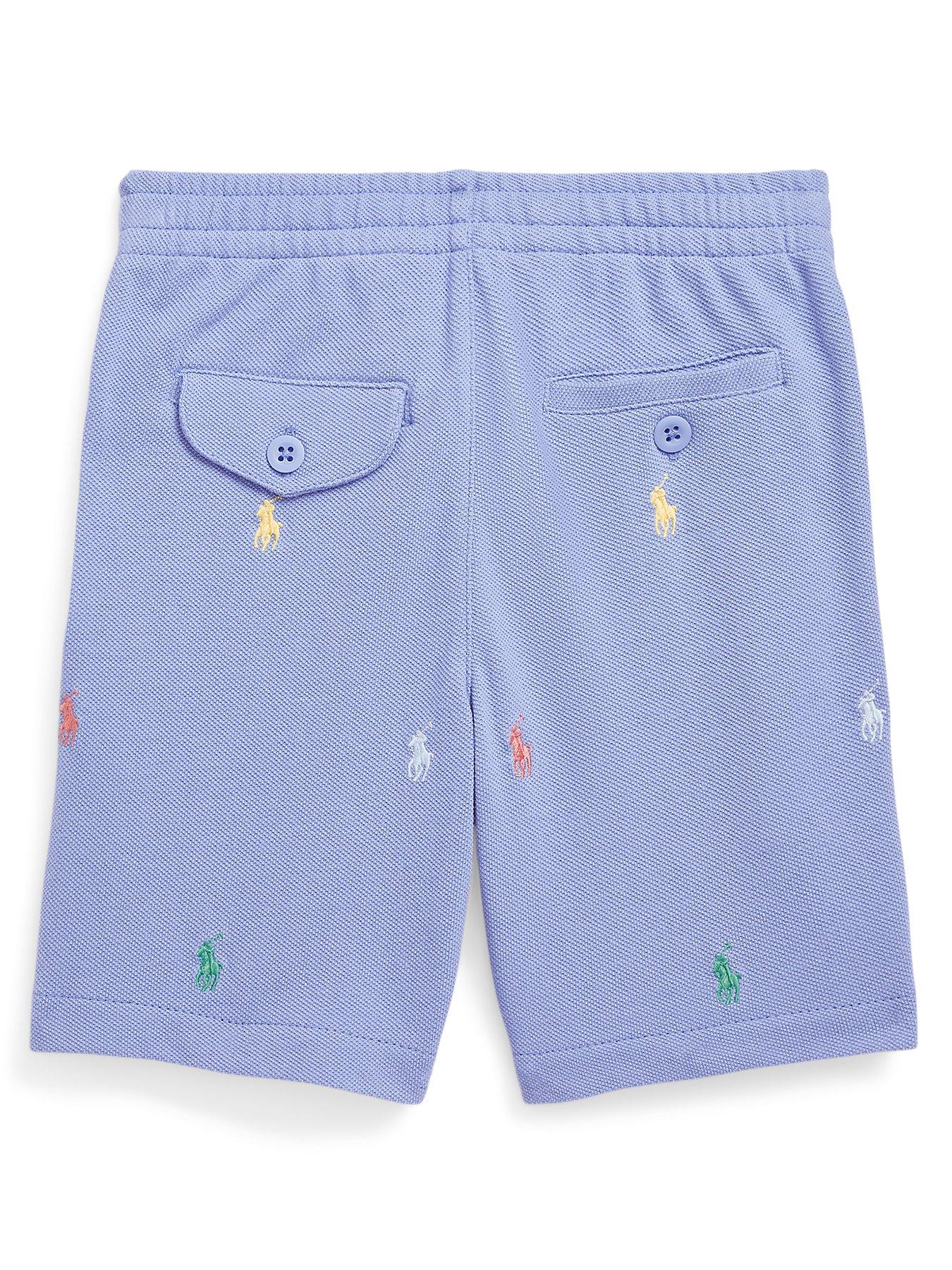Ralph Lauren Boys Polo Shorts Blue very.co.uk