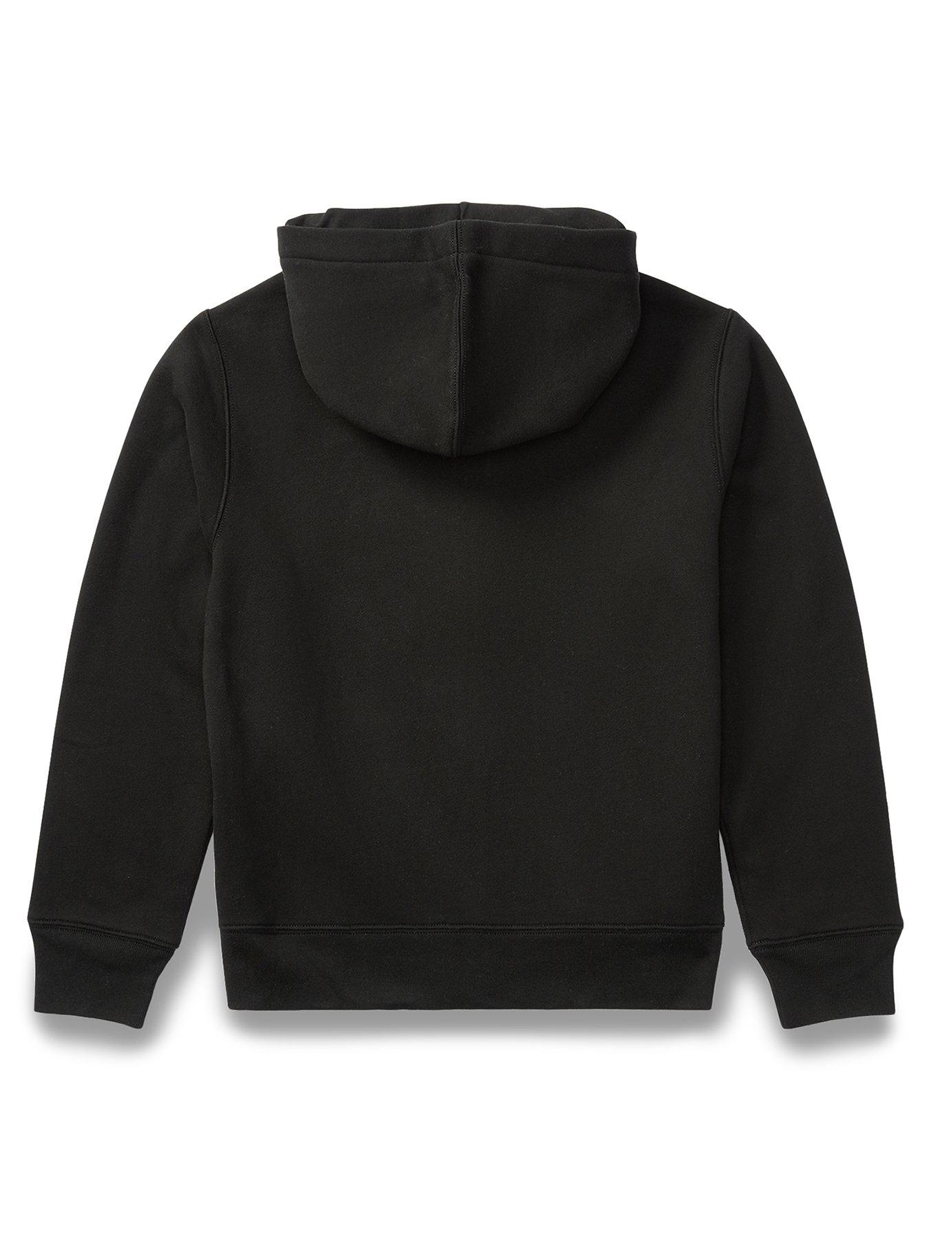 Ralph Lauren Boys Classic Zip Through Hoodie - Black