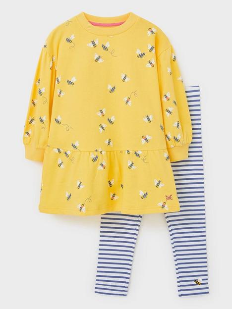 crew-clothing-girls-bee-print-sweat-tunic-and-legging-set-lemon-yellow