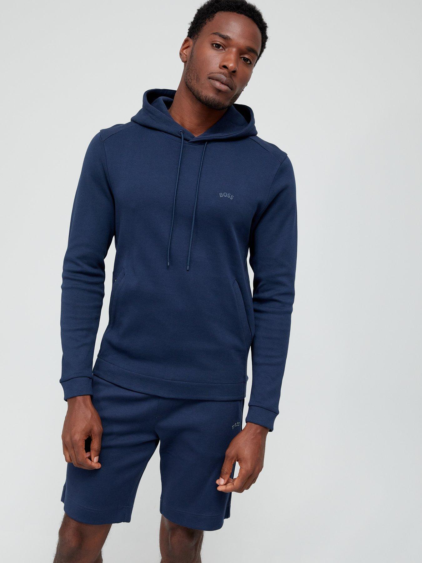 Boss soody hoodie discount navy