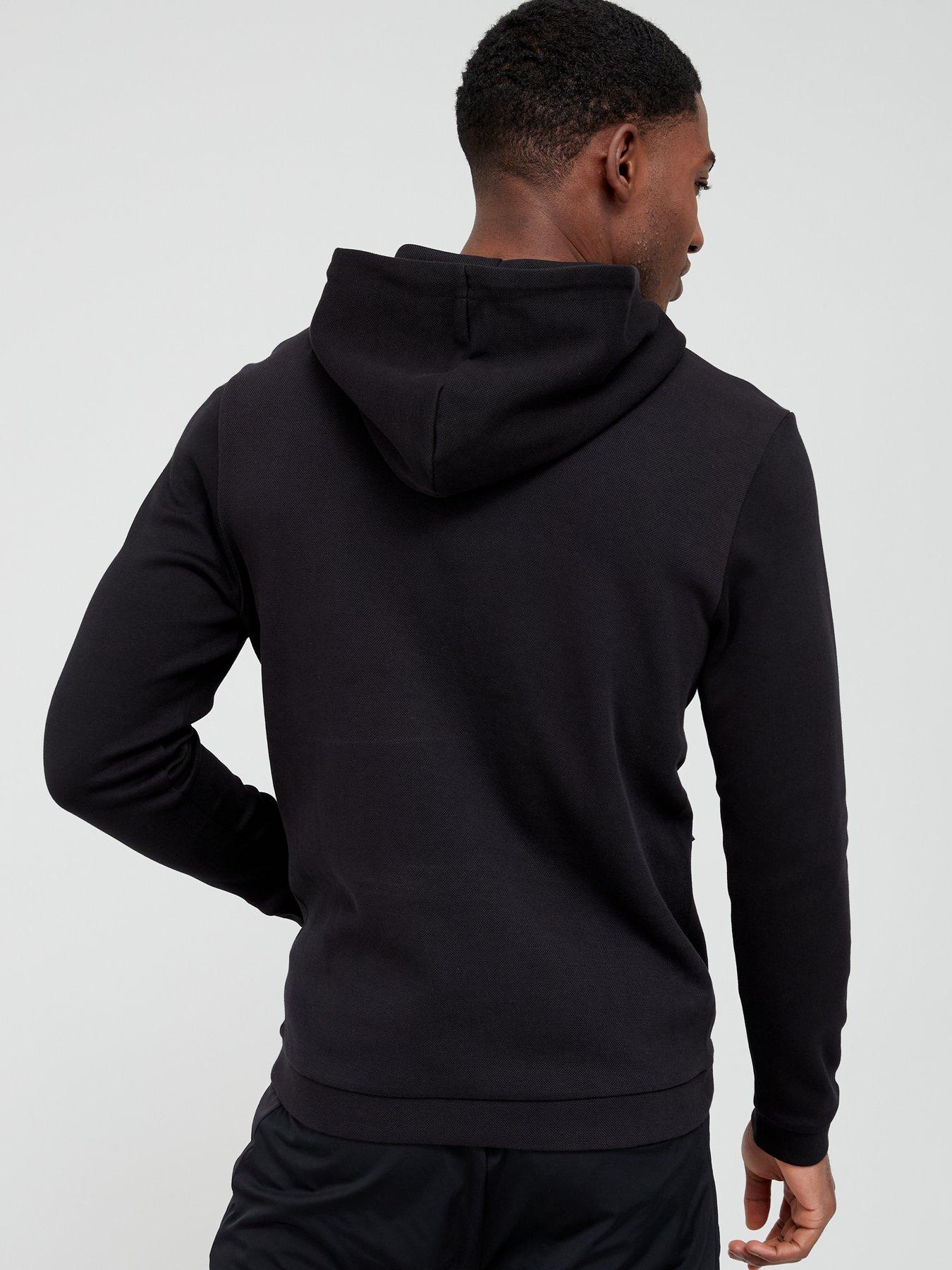 boss soody curved hoodie