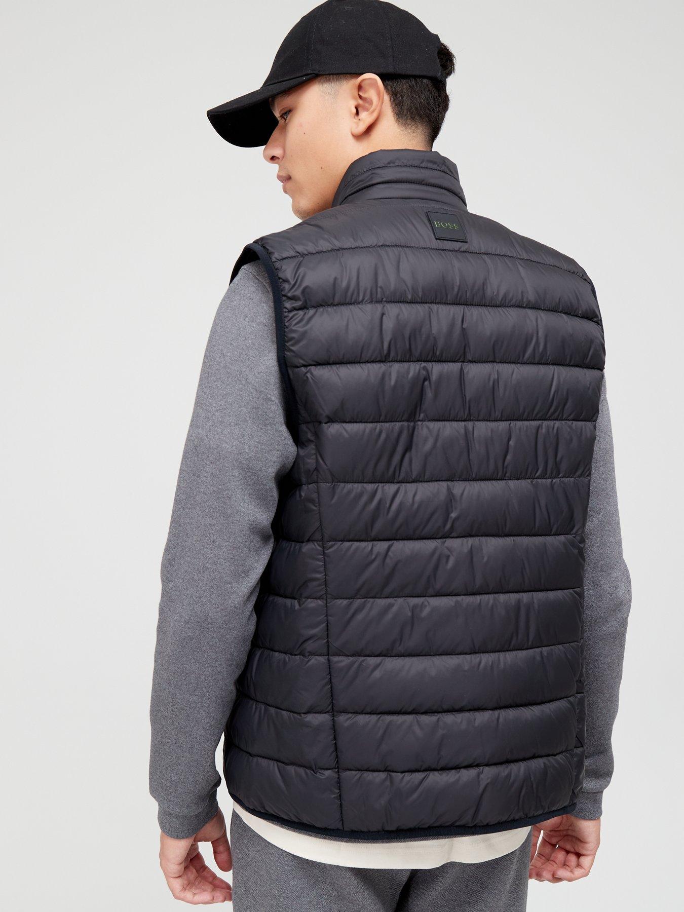 BOSS Thor Padded Gilet - Black