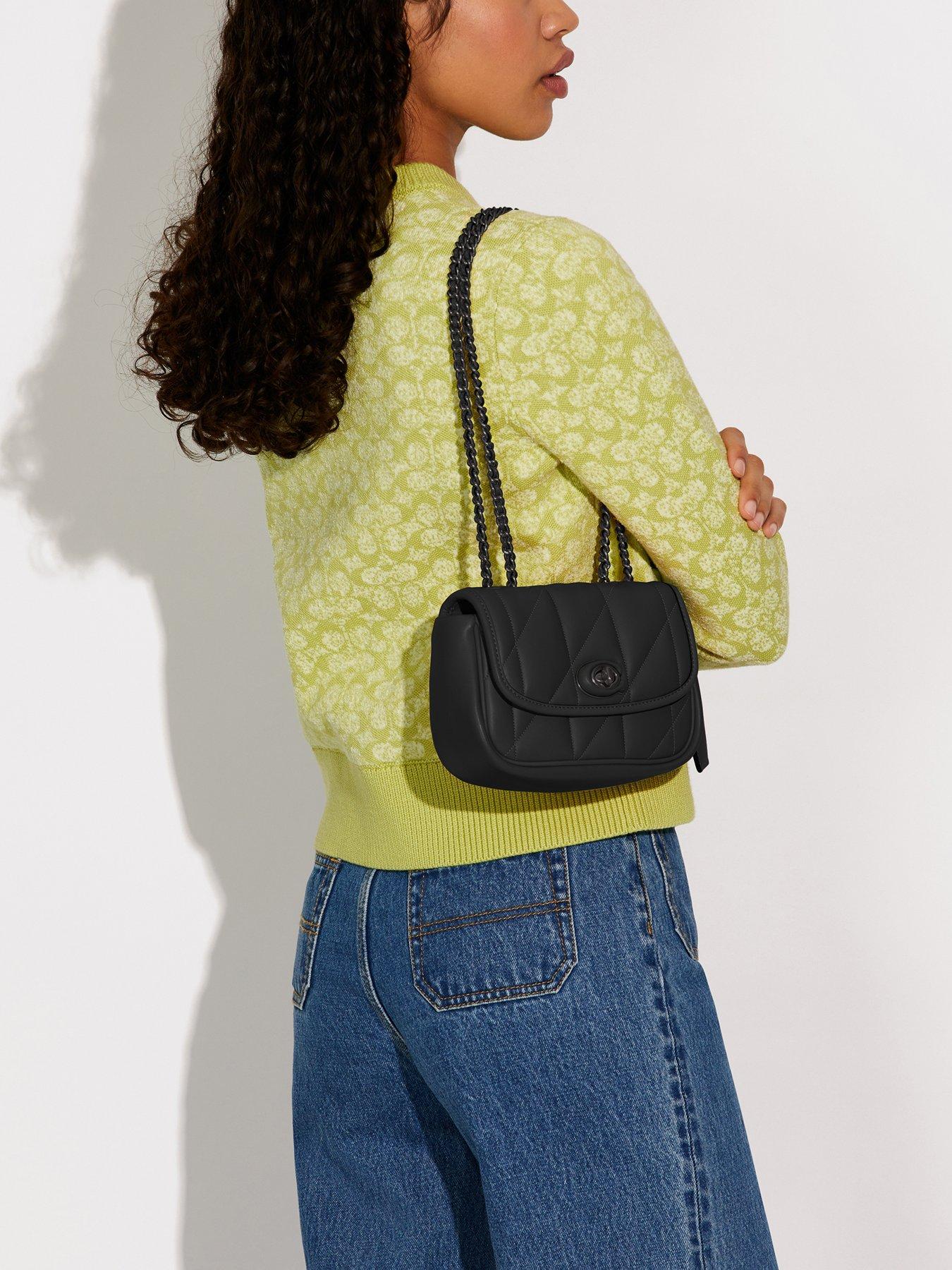 madison quilted pillow shearling shoulder bag