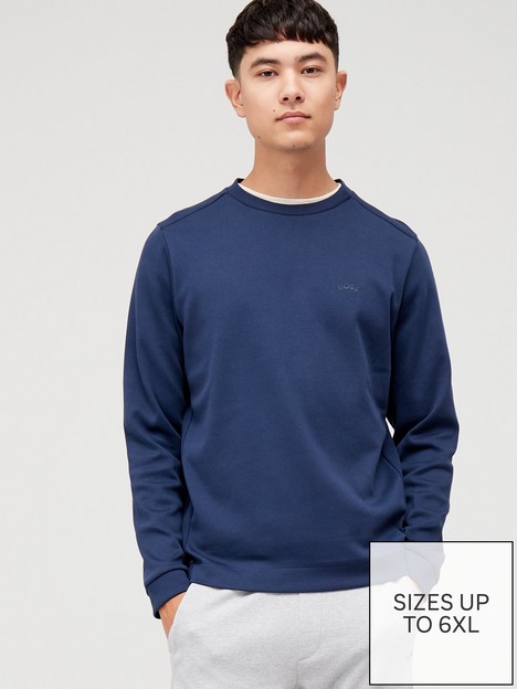 boss-salbo-curved-logo-sweatshirt-navy