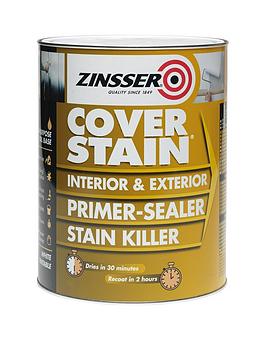 Product photograph of Zinsser Cover Stain 1l from very.co.uk