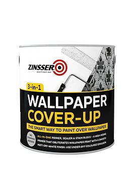 Product photograph of Zinsser Wallpaper Cover-up 2 5l from very.co.uk