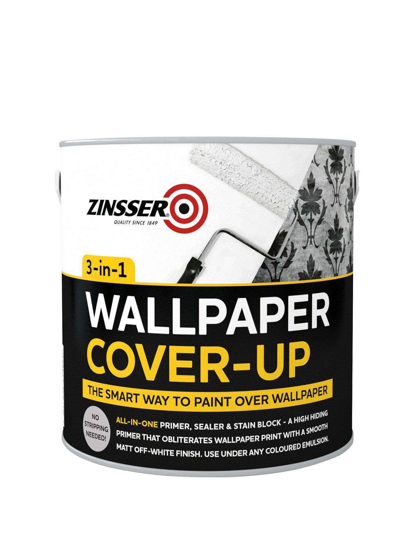 Image 1 of 2 of Zinsser Wallpaper Cover-Up 2.5L