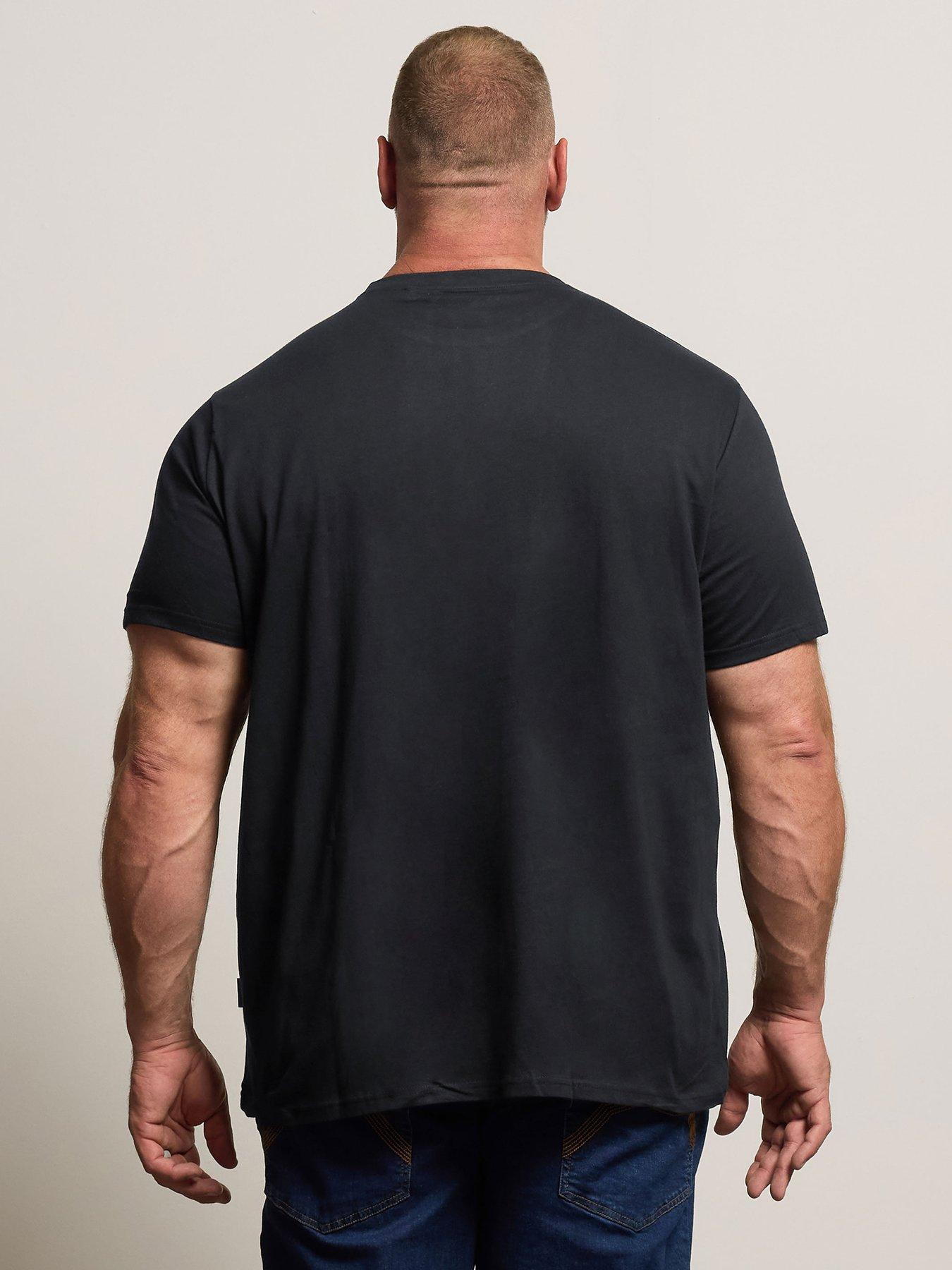 Image 2 of 5 of BadRhino 5 Pack Short Sleeve T-Shirts - Black