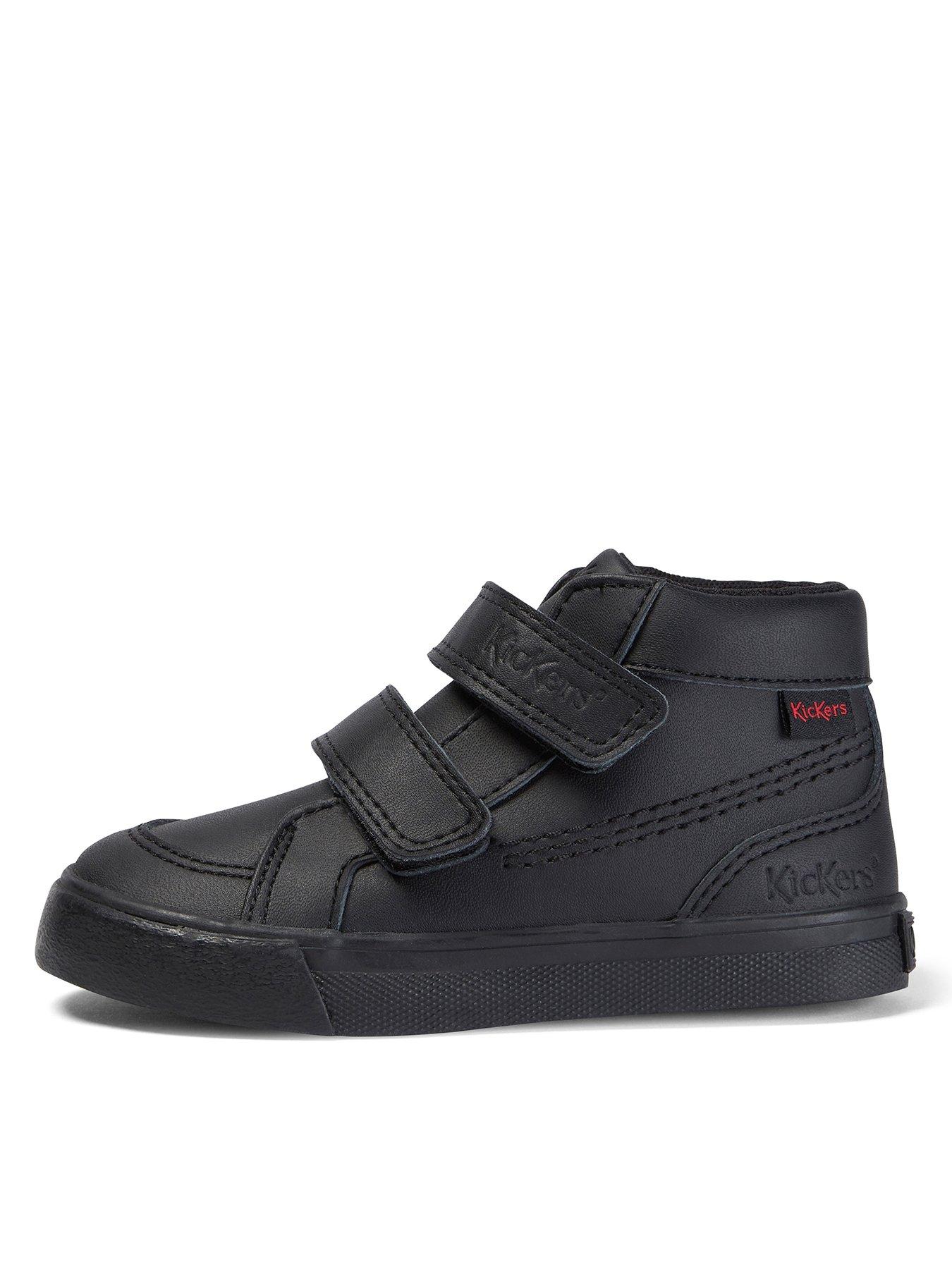 Kickers Tovni Hi Top Velcro Strap - Black