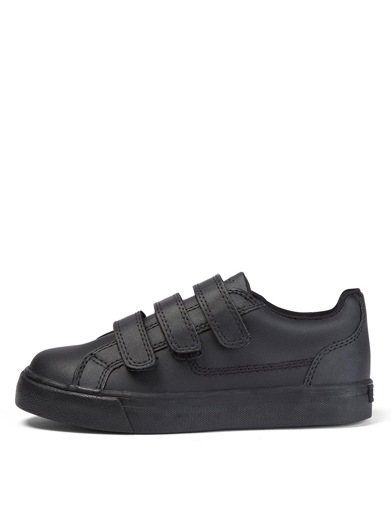 Kickers Tovni Tripple Strap Trainer - Black