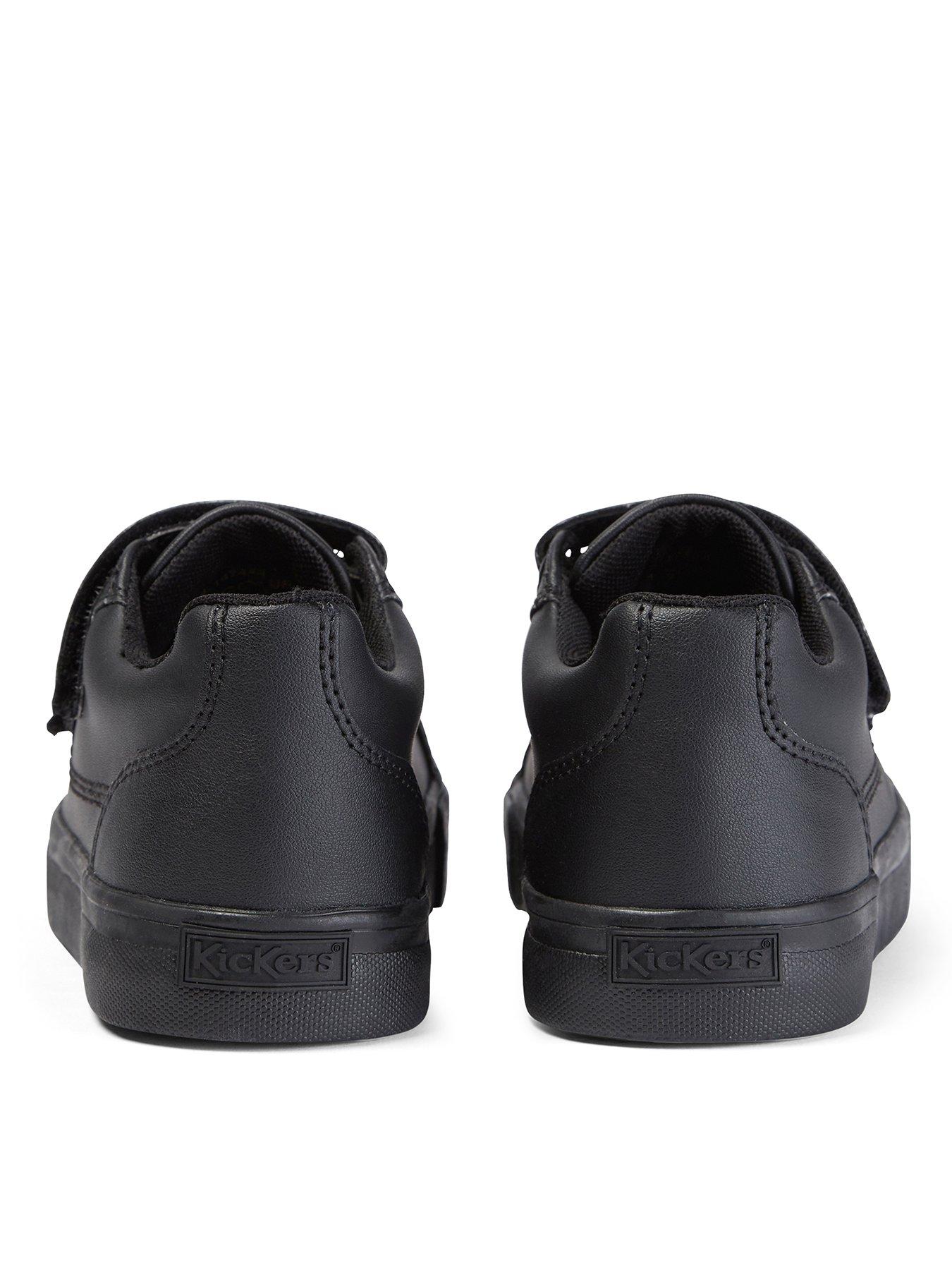 Image 2 of 6 of Kickers Tovni Triple Strap Trainer - Black