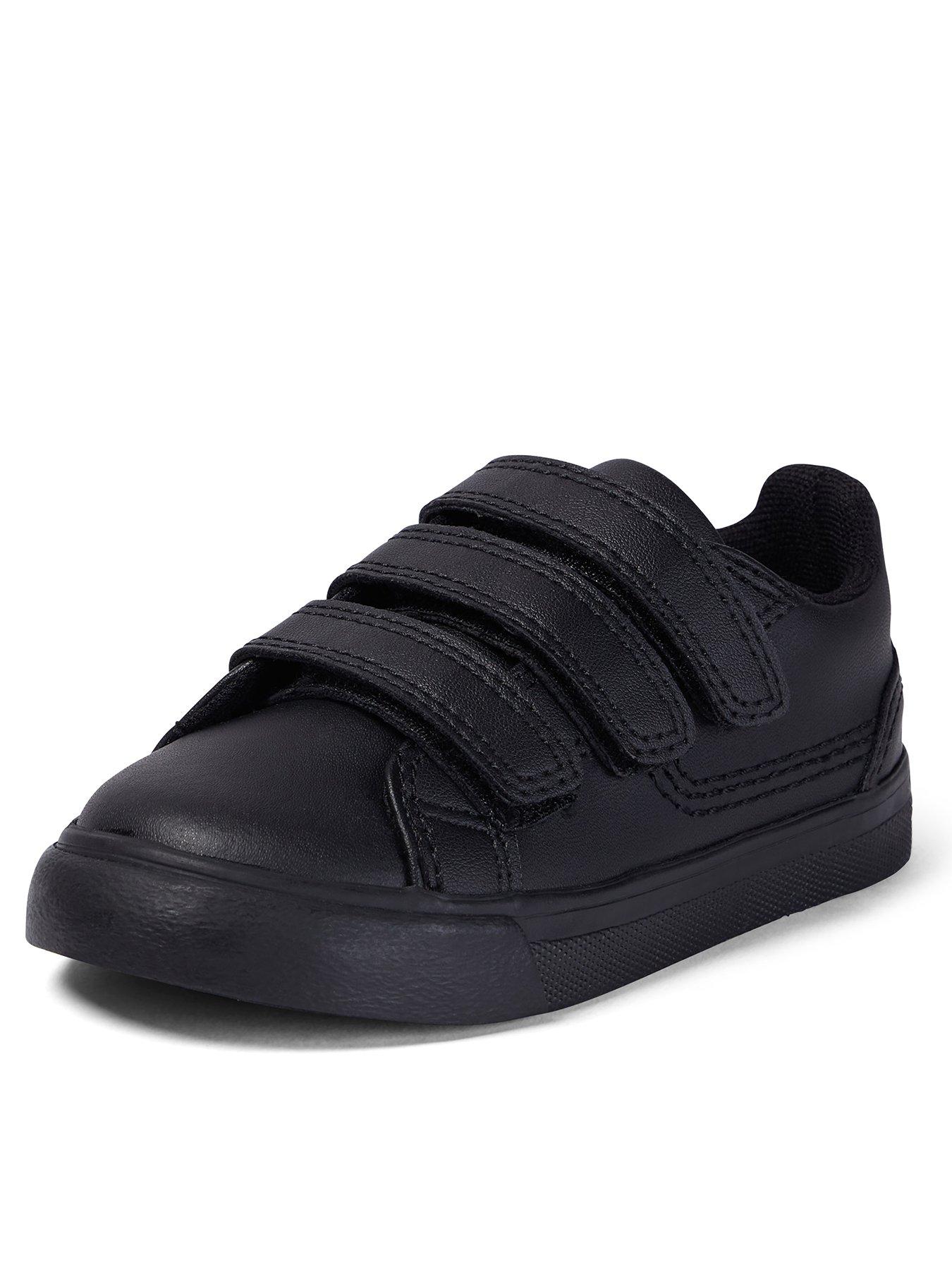 Image 3 of 6 of Kickers Tovni Triple Strap Trainer - Black