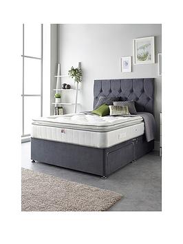 Product photograph of Aspire Memory Pillowtop Single Mattress - Double from very.co.uk