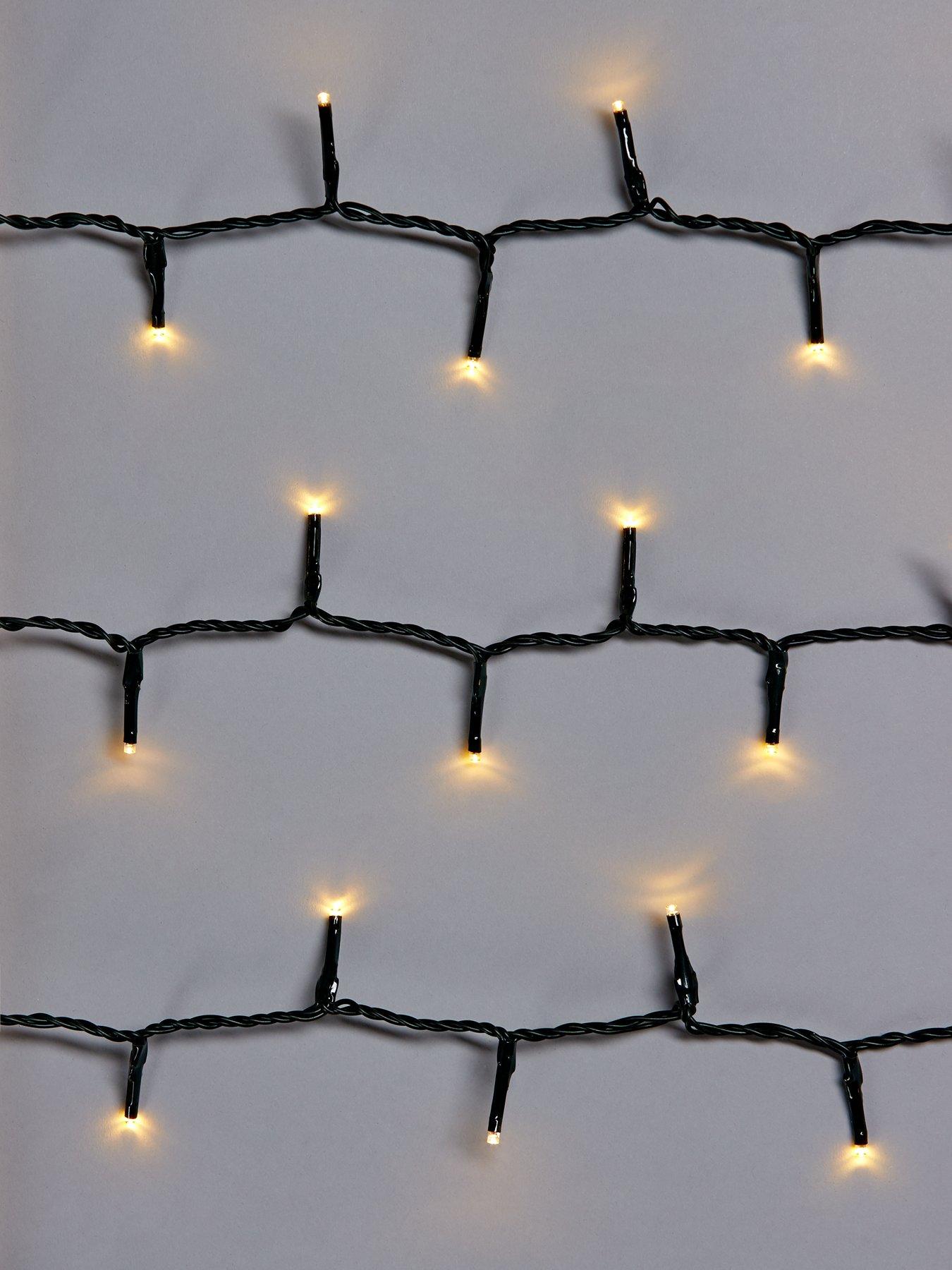 Image 4 of 4 of Festive Set of&nbsp;380 Sparkle Christmas Lights - Warm White