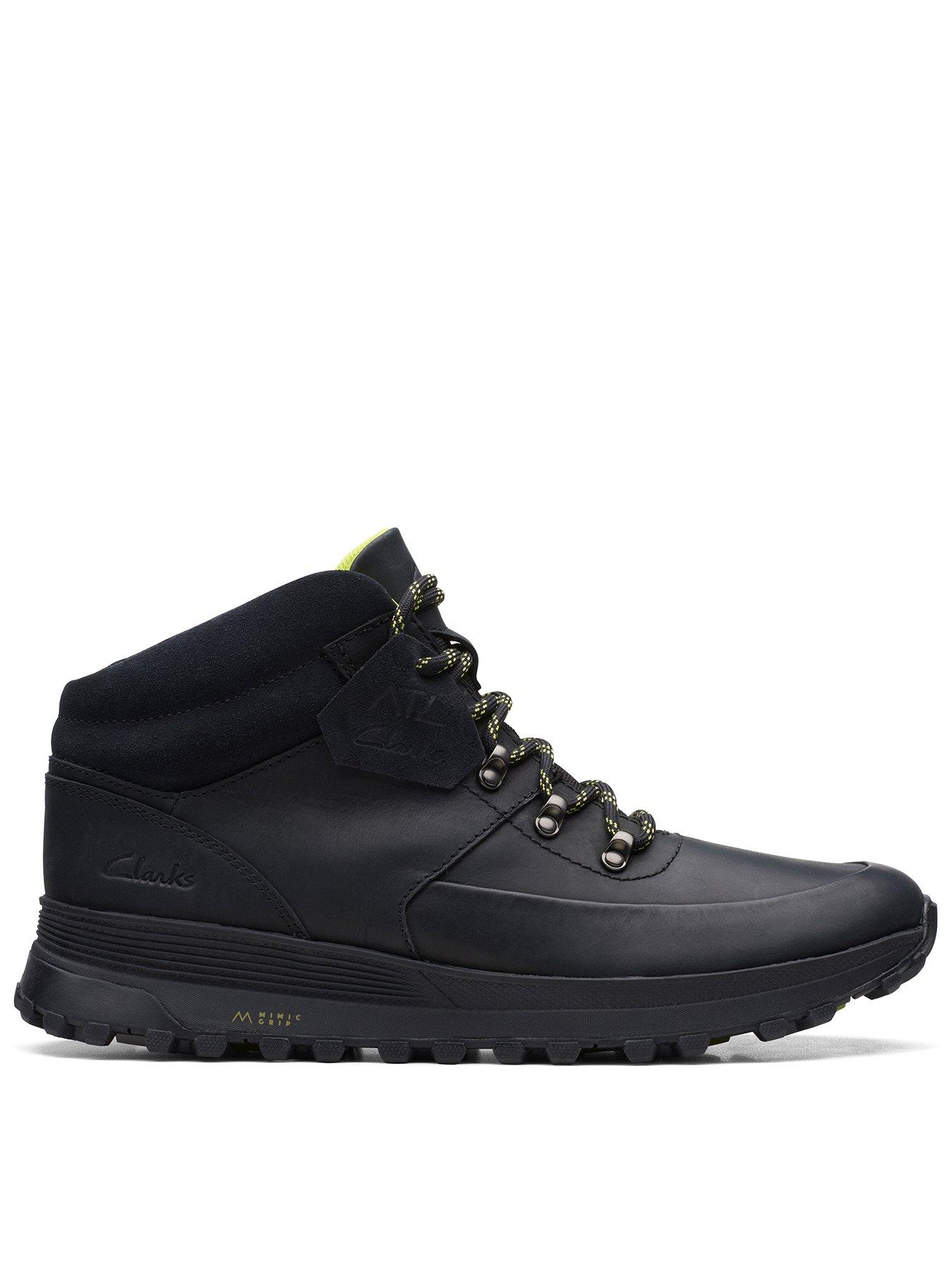 Clarks Atl Trek Mid Boots - Black | Very.co.uk