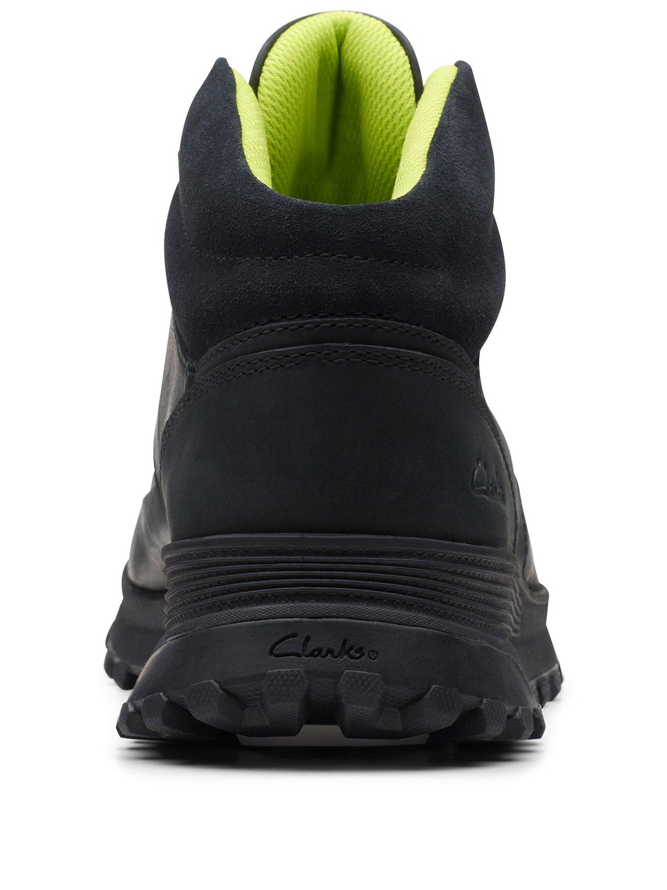 Clarks Atl Trek Mid Boots - Black | very.co.uk