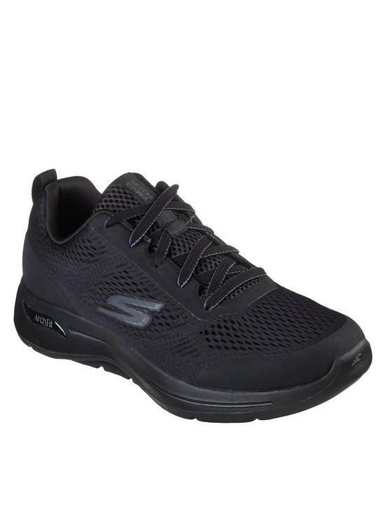 Skechers Go Walk Arch Fit Arch Fit Athletic Engineered Mesh Lace Up ...