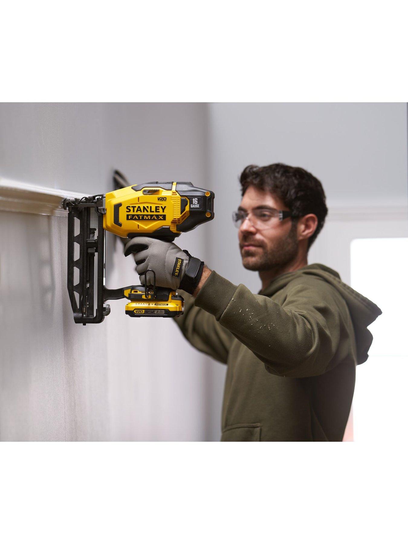 Stanley nail gun cordless sale