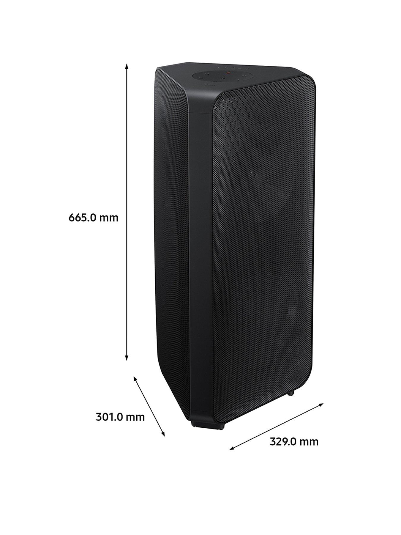 Samsung MXST50B 240W Sound Tower Portable Speaker with Rechargeable Battery very.co.uk