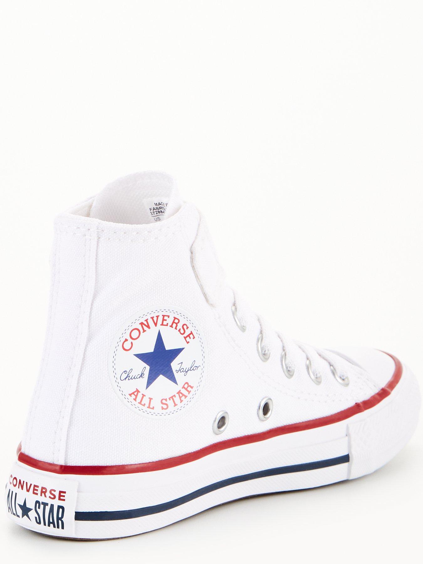 Velcro converse hot sale high tops